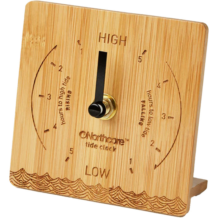 2024 Northcore Desk Top Bamboo Tide Clock NOCO88